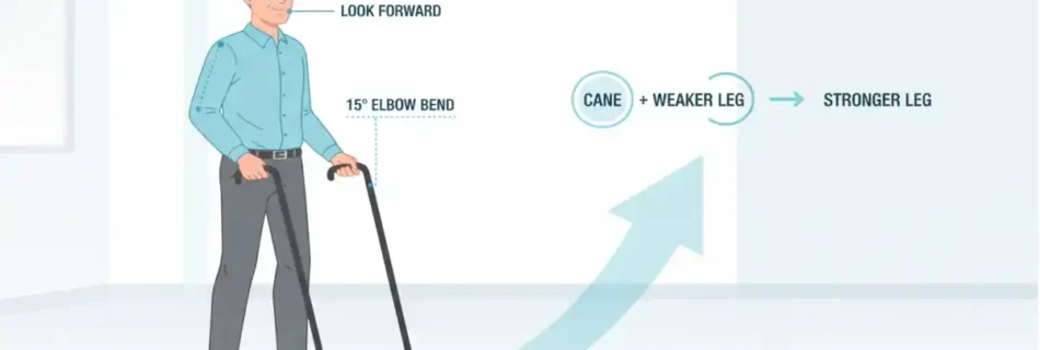 How to Use a Cane Correctly: Complete Guide for Safe and Confident Walking